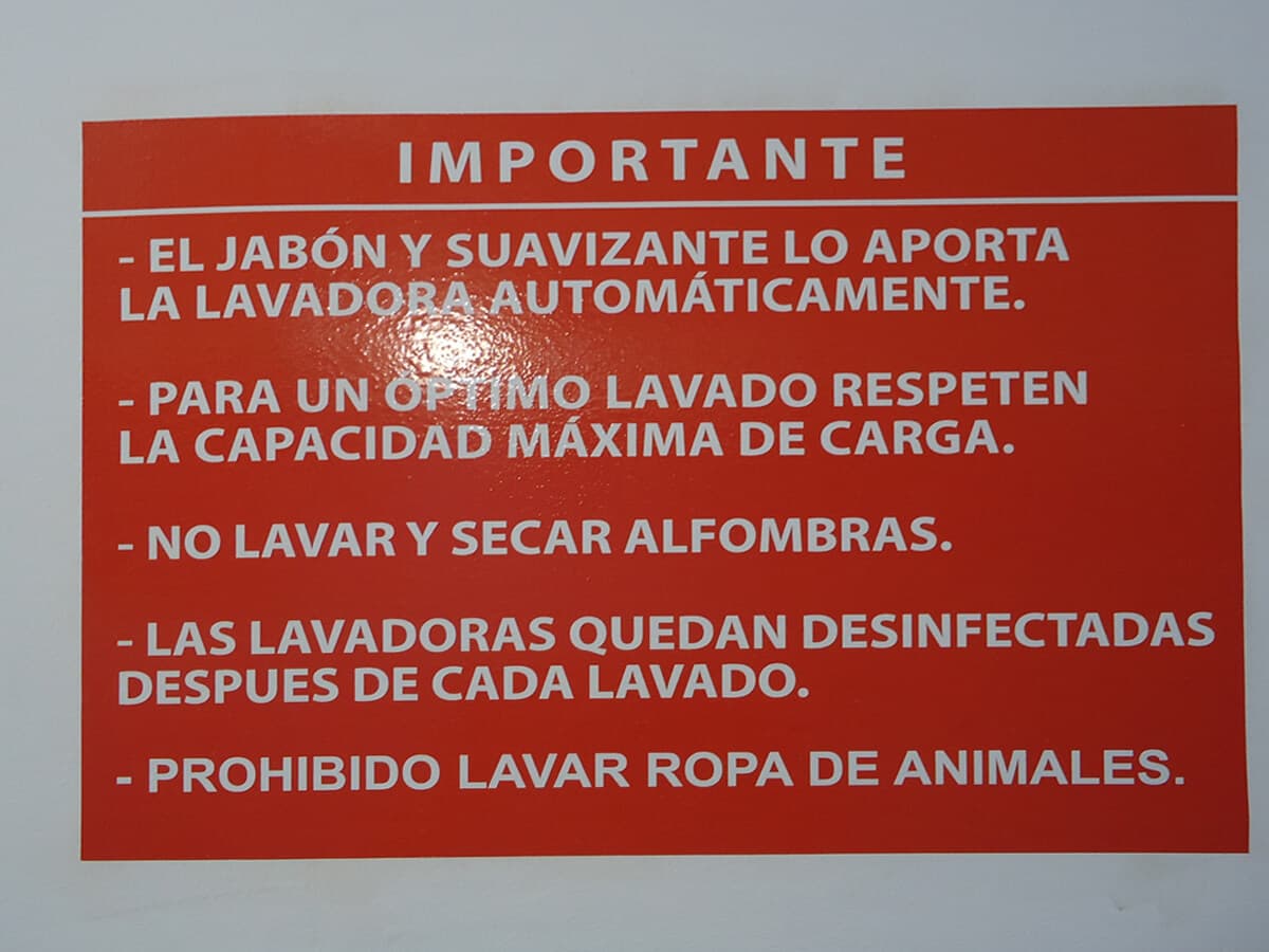 Instalaciones de Lava y Seca